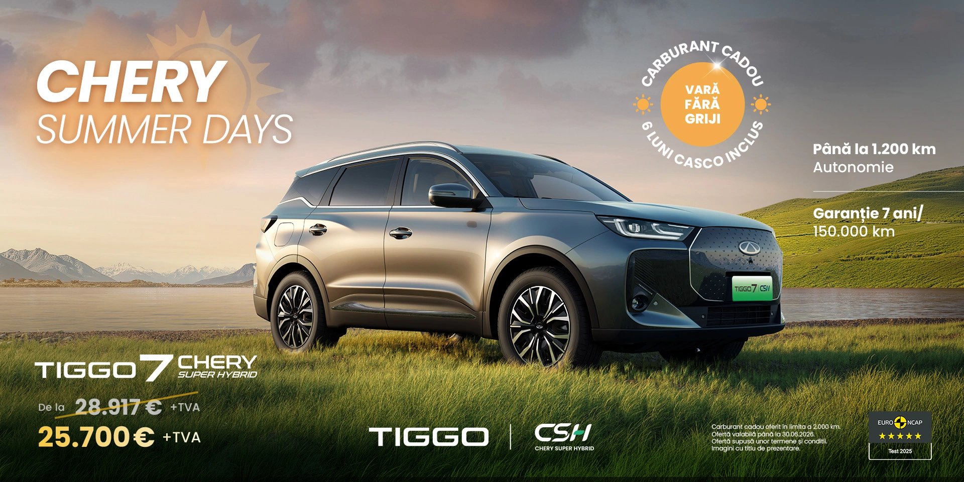 Chery TIGGO 7 CSH Luxury ofertă Chery Suceava